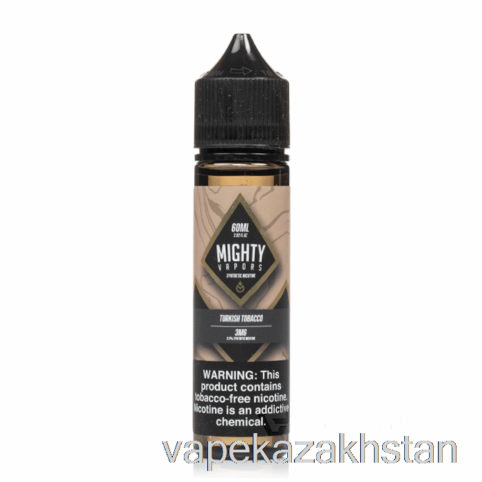 Vape Smoke Turkish Tobacco - Mighty Vapors - 60mL 3mg